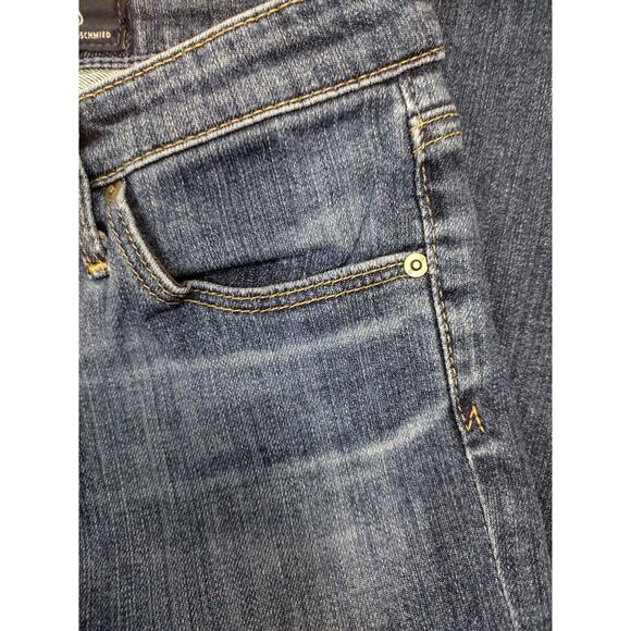 Adriano Goldschmied Jeans Women 26R The Prima Mid Rise Cigarette Medium Wash - Picture 11 of 13